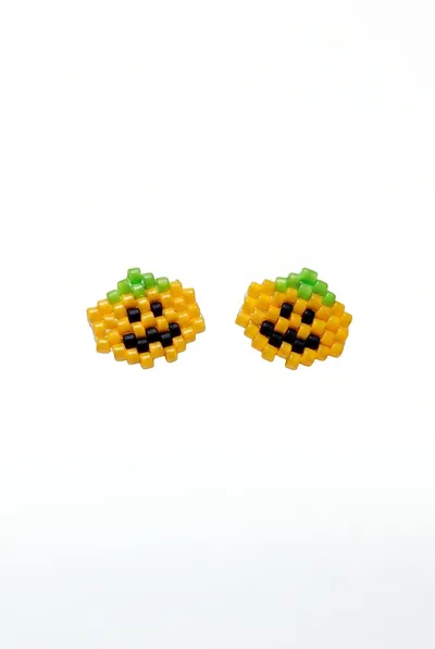 Orecchini Miyuki Zucca Halloween Aleplab