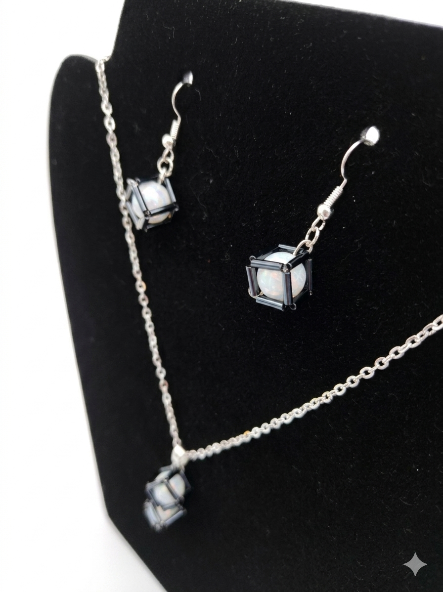 Parure Perline Cubo